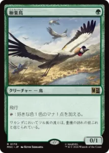 《極楽鳥/Birds of Paradise》[MSC] 緑R