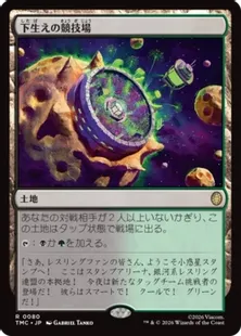 《下生えの競技場/Undergrowth Stadium》[TMC] 土地R