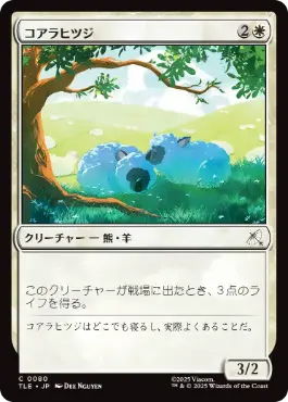 《コアラヒツジ/Koala-Sheep》[TLE] 白C