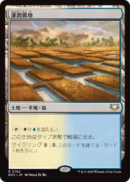 《灌漑農地/Irrigated Farmland》[EOC] 土地R