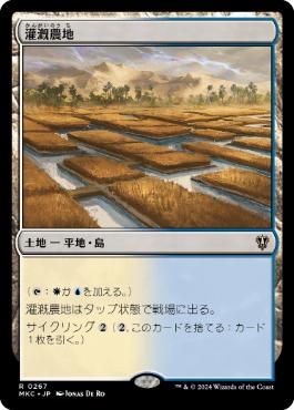 《灌漑農地/Irrigated Farmland》[MKC] 土地R