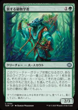 《旅する植物学者/Traveling Botanist》[TDM] 緑U