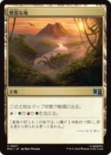 《野蛮な地/Savage Lands》[MSC] 土地U