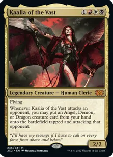 《巨大なるカーリア/Kaalia of the Vast》[2X2] 金R