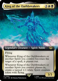 ■拡張アート■《誓言破りし者の王/King of the Oathbreakers》[LTR-BF] 金R