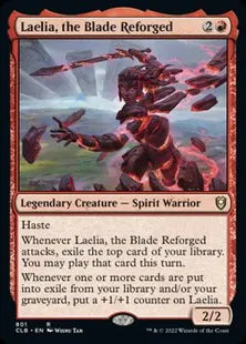 《再鍛の刃、ラエリア/Laelia, the Blade Reforged》[CLB] 赤R