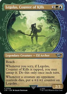 ■ショーケース■《打破数を競う者、レゴラス/Legolas, Counter of Kills》[LTR-BF] 金U