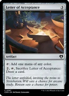 《合格通知/Letter of Acceptance》[CMM] 茶C