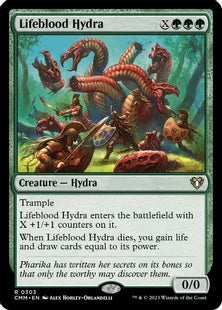 《生命線のハイドラ/Lifeblood Hydra》[CMM] 緑R