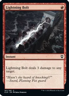 《稲妻/Lightning Bolt》[CLB] 赤C