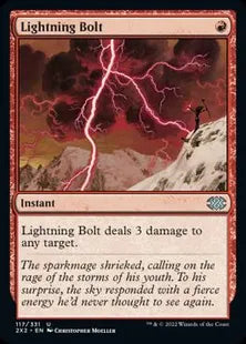 《稲妻/Lightning Bolt》[2X2] 赤U