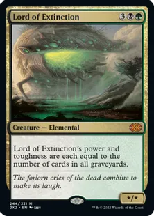 《絶滅の王/Lord of Extinction》[2X2] 金R