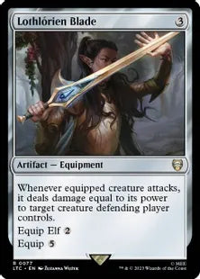 《ロスロリアンの刃/Lothlórien Blade》[LTC] 茶R
