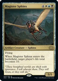 《厳然たるスフィンクス/Magister Sphinx》[2X2] 金R
