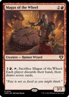 《輪の大魔術師/Magus of the Wheel》[CMM] 赤R