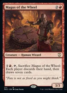 《輪の大魔術師/Magus of the Wheel》[NCC] 赤R