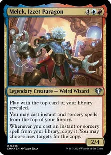 《イゼットの模範、メーレク/Melek, Izzet Paragon》[CMM] 金U