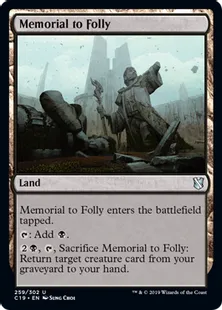 《愚蒙の記念像/Memorial to Folly》[C19]土地U