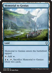 《天才の記念像/Memorial to Genius》[DOM] 土地U