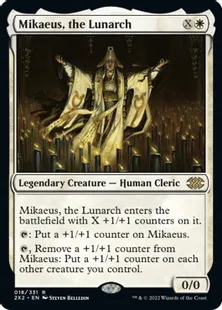 《月皇ミケウス/Mikaeus, the Lunarch》[2X2] 白R