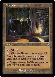 ■旧枠■《ミシュラの工廠/Mishra's Factory》[DMR] 土地U