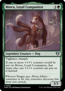 《忠実な相棒、モーウー/Mowu, Loyal Companion》[CMM] 緑U