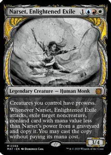 (088)■ショーケース■《悟った喪失者、ナーセット/Narset, Enlightened Exile》[MAT-BF] 金R