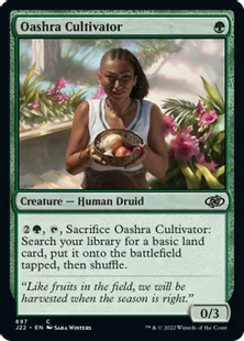 《オアシュラの耕作者/Oashra Cultivator》[J22] 緑C