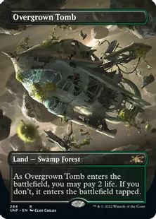 ■ボーダーレス■《草むした墓/Overgrown Tomb》[UNF-BF] 土地R