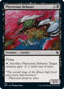 《ファイレクシアの堕落者/Phyrexian Debaser》[JMP] 黒C