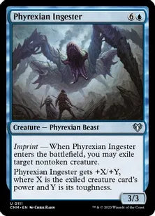 《ファイレクシアの摂取者/Phyrexian Ingester》[CMM] 青U