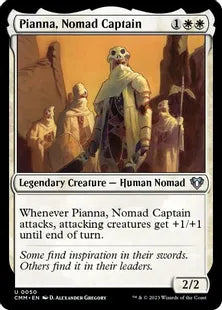 《遊牧の民の長ピアナ/Pianna, Nomad Captain》[CMM] 白U