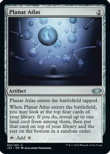 《次元の大地図/Planar Atlas》[J22] 茶U