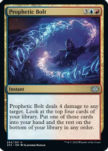 《予言の稲妻/Prophetic Bolt》[2X2] 金U