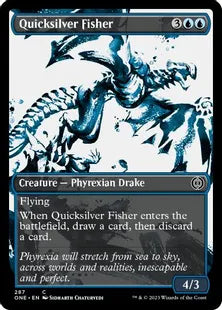 ■ショーケース■《水銀の魚捕り/Quicksilver Fisher》(287)[ONE-BF]青C