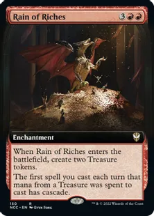 《降り注ぐ富/Rain of Riches》[NCC] 赤R