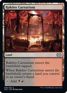 《ラクドスの肉儀場/Rakdos Carnarium》[2X2] 土地U