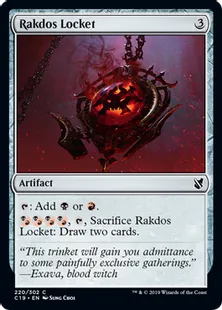 《ラクドスのロケット/Rakdos Locket》[C19]茶C