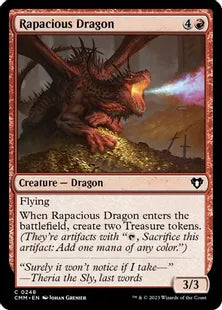 《多欲なドラゴン/Rapacious Dragon》[CMM] 赤C