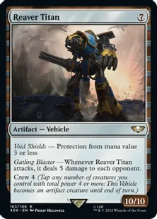 (163)《リーヴァー・タイタン/Reaver Titan》[40K] 茶R