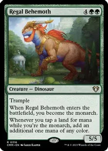 《絢爛なビヒモス/Regal Behemoth》[CMM] 緑R