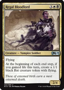 《威厳ある血王/Regal Bloodlord》[M19] 金U