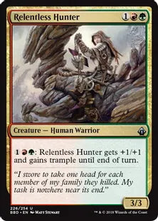《執拗な狩人/Relentless Hunter》[BBD] 金U