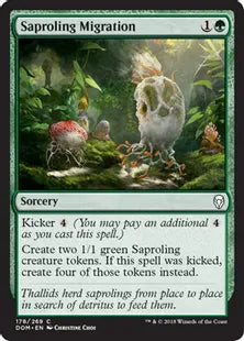 《苗木の移牧/Saproling Migration》[DOM] 緑C