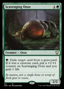 《漁る軟泥/Scavenging Ooze》(112)[ONC]緑R