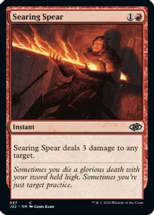 《灼熱の槍/Searing Spear》[J22] 赤C