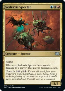 《セドラクシスの死霊/Sedraxis Specter》[2X2] 金U