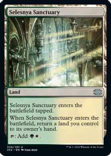 《セレズニアの聖域/Selesnya Sanctuary》[2X2] 土地U