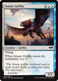 《評議会のグリフィン/Senate Griffin》[RNA] 混C