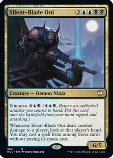 《静刃の鬼/Silent-Blade Oni》[NCC] 金R